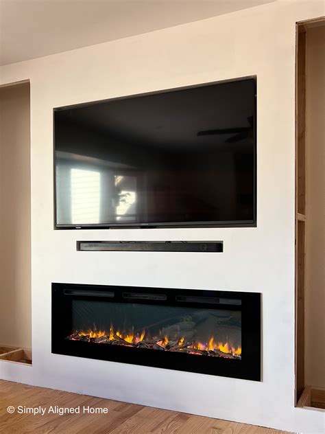 electric fireplace enclosures|electric fireplace perpendicular to wall.